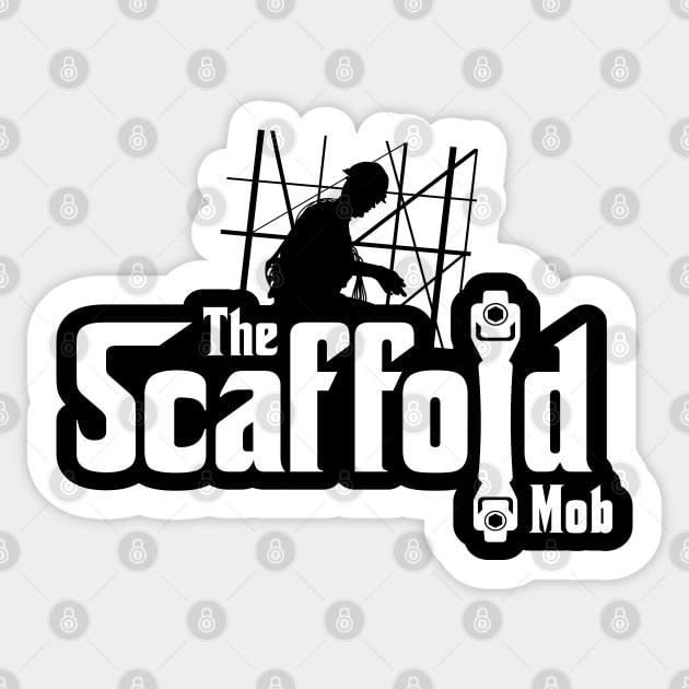 Scaffold Mob Man Logo Sticker by Scaffoldmob